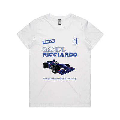 Womens DROFG T-Shirt 2024 White Thumbnail