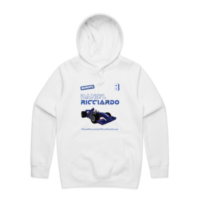 Unisex DROFG Hoodie 2024 White Thumbnail
