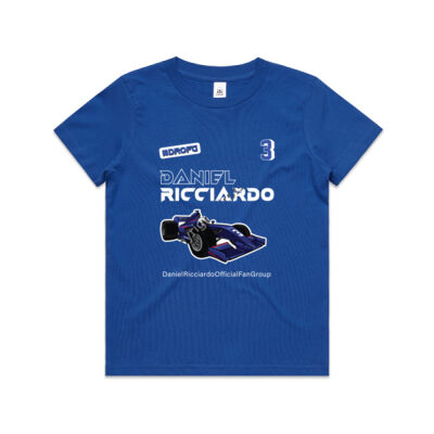 Kids DROFG T-Shirt 2024 Bright Royal Thumbnail
