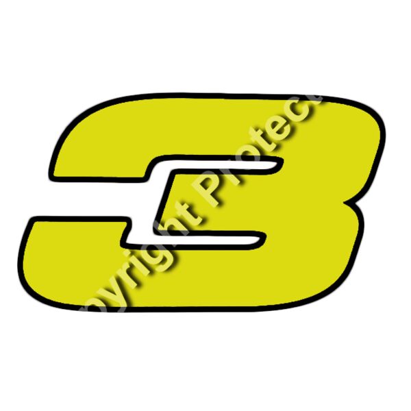Number 3 yellow 1  Thumbnail